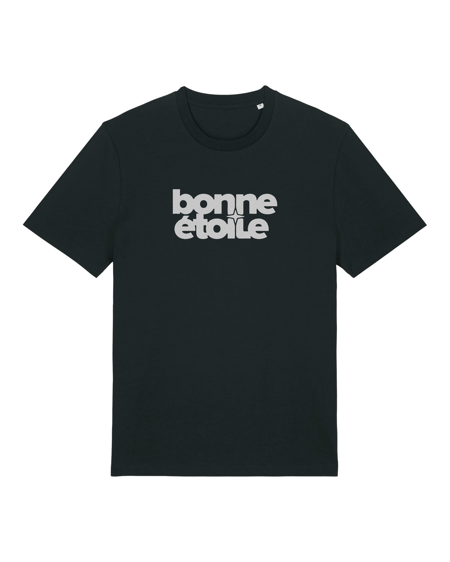 T-SHIRT NOIR BONNE ETOILE